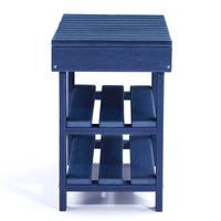 Belem HDPE Storage Bench