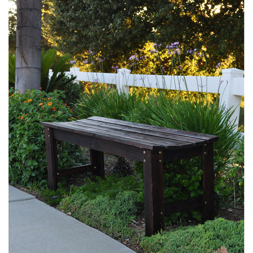 Heritage Rustic Outdoor Patio Garden Bench