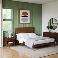 Indra 22" H 1-Drawer Wood Nightstand