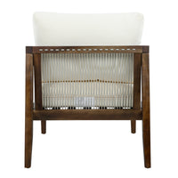 Theodore Acacia 4-Person Patio Conversation Set with Cushions