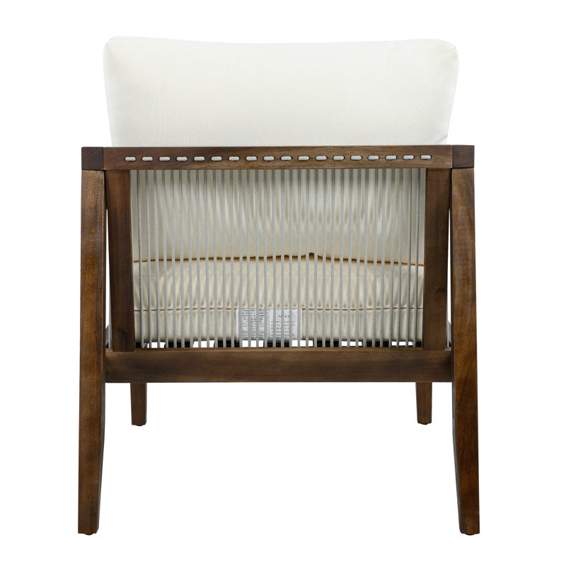 Theodore Acacia 4-Person Patio Conversation Set with Cushions