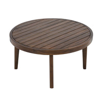 Theodore Acacia 4-Person Patio Conversation Set with Cushions