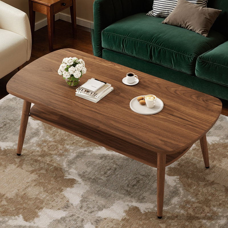 43.4" Coffee Table with Storage