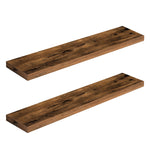 Kayleah 2 Piece Floating Shelf