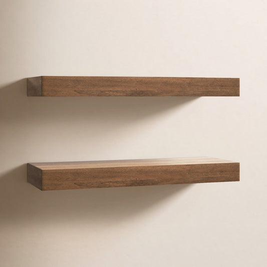 Jeremiah Wood Picture Ledge Floating Shelf