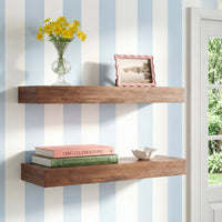 Jeremiah Wood Picture Ledge Floating Shelf