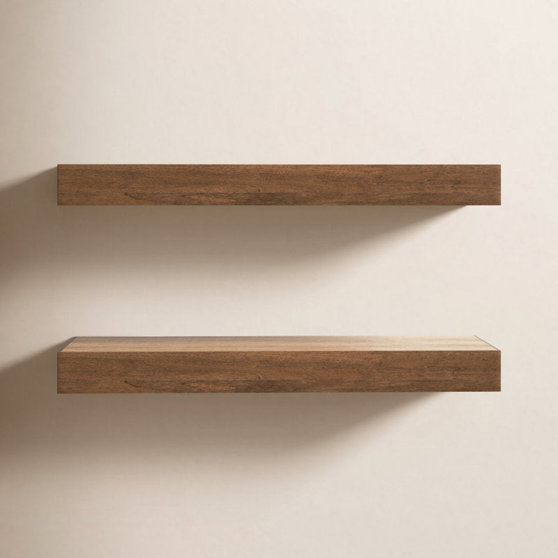 Jeremiah Wood Picture Ledge Floating Shelf