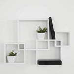 Intersecting Cube Accent Wall Shelf