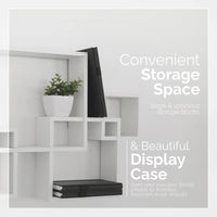 Intersecting Cube Accent Wall Shelf