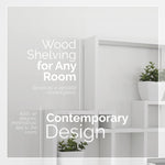 Intersecting Cube Accent Wall Shelf