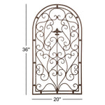 Ornate Scrollwork Wall Décor