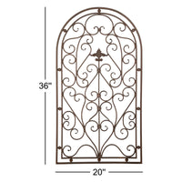 Ornate Scrollwork Wall Décor