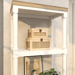 2 Piece Manufactured Wood Decorative Box Set