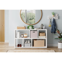 Wall Storage Organizer with Key Hook/Mail Storage