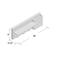 Wall Storage Organizer with Key Hook/Mail Storage