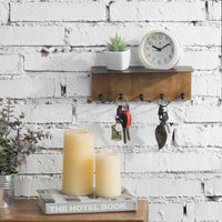 Wall Organizer with Key Hooks