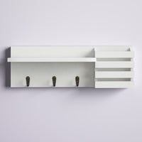 Speight Wall Mail Organizer with Key Hooks