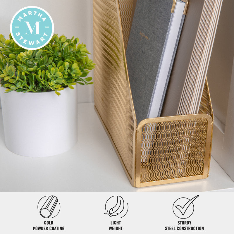Ryder Premium Single Slot Desktop File and Magazine Holder