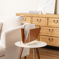 Modern Standing Magazine Rack Holder