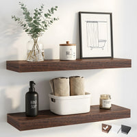 2 Pieces Floating Shelves, Wall Shelf Display Shelves for Living