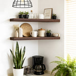 2 Pieces Floating Shelves, Wall Shelf Display Shelves for Living
