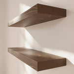 Solid Wood Floating Shelves, Wooden Shelves for Wall Storage