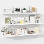 Parece Wall-Mounted Floating Shelves for Bedroom, Living Room