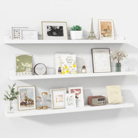 Parece Wall-Mounted Floating Shelves for Bedroom, Living Room