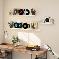 Parece Wall-Mounted Floating Shelves for Bedroom, Living Room