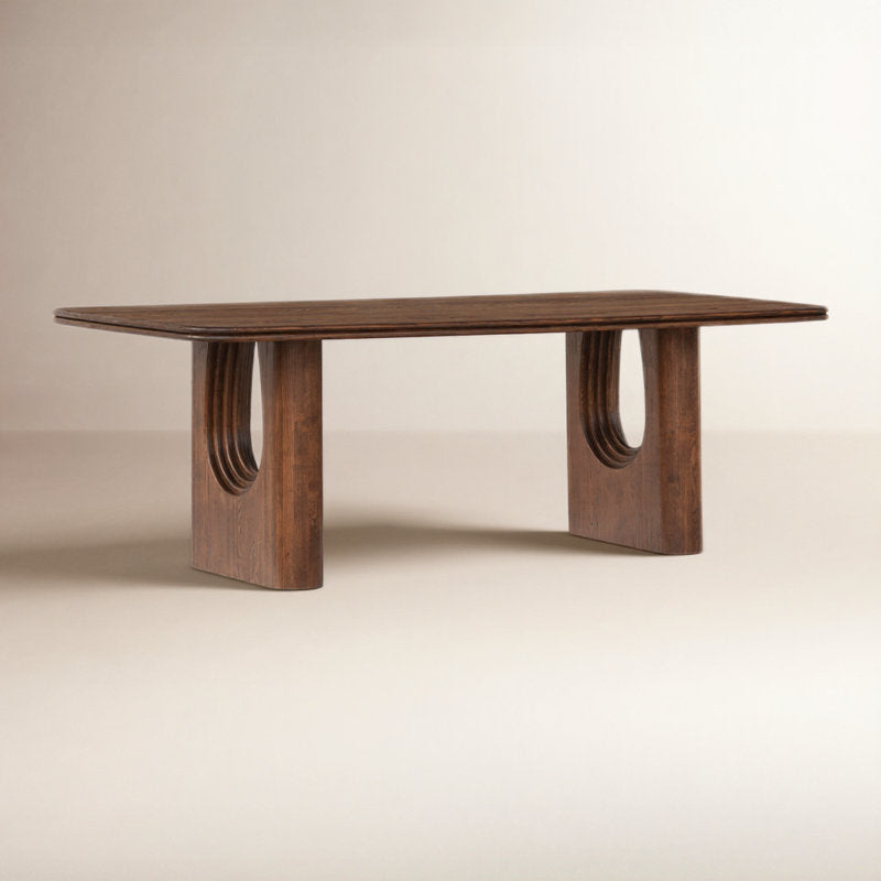 Campbell Layered 86" Dining Table