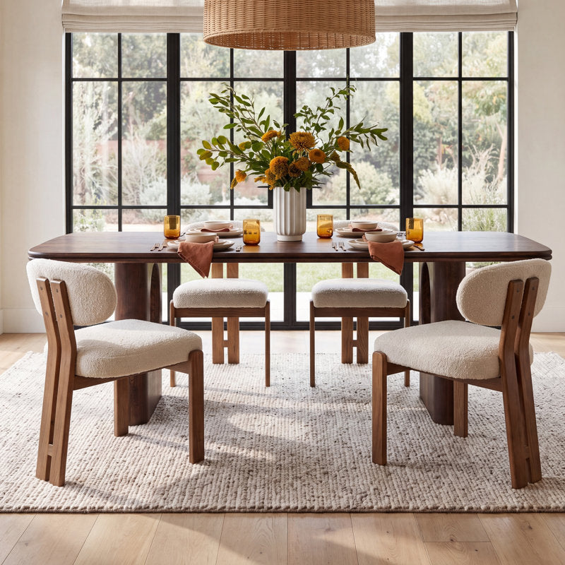 Campbell Layered 86" Dining Table