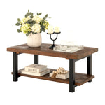 Pomona 42" Solid Wood Coffee Table