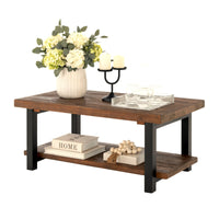 Pomona 42" Solid Wood Coffee Table