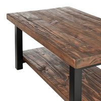 Pomona 42" Solid Wood Coffee Table