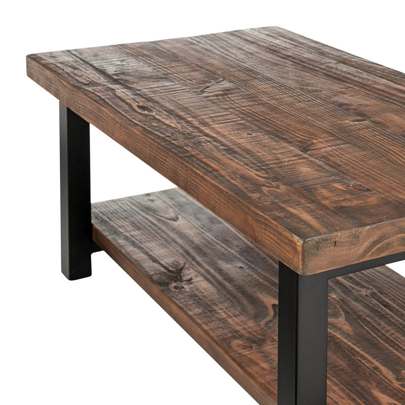 Pomona 42" Solid Wood Coffee Table