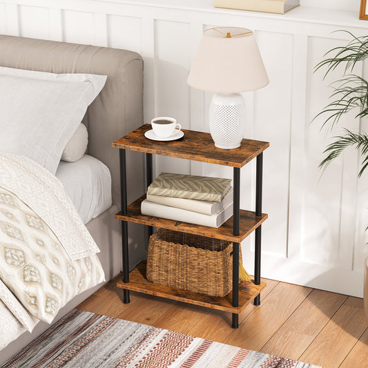 Reggis 24.4" Tall Industrial Side Table