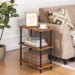 Reggis 24.4" Tall Industrial Side Table