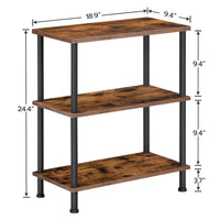 Reggis 24.4" Tall Industrial Side Table