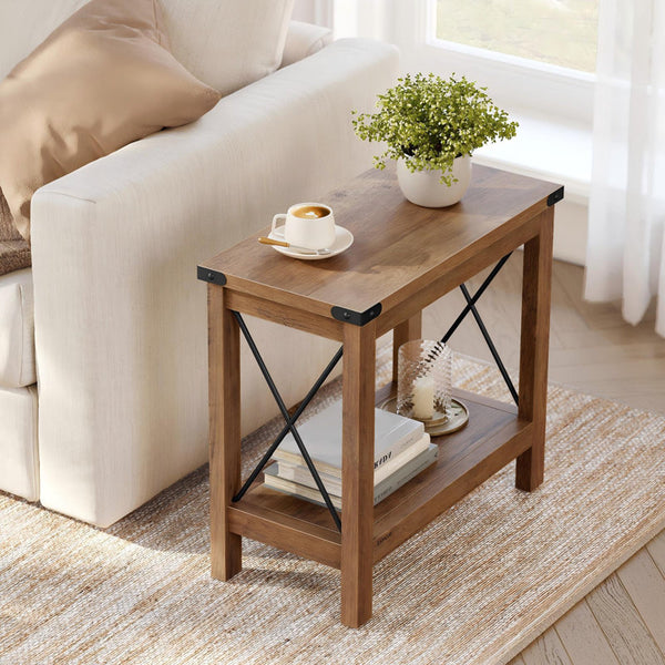 2-Tier Farmhouse End Table