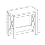2-Tier Farmhouse End Table