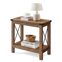 2-Tier Farmhouse End Table