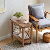 2-Tier Farmhouse End Table