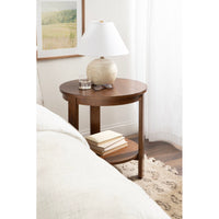 Aamnah Round Living Room Side Table