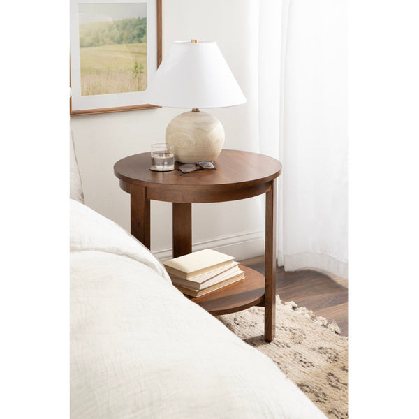 Aamnah Round Living Room Side Table
