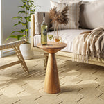 Bozovich Solid Wood Pedestal End Table