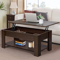 Ajeem Rectangular Lift-Top Coffee Table with Storage