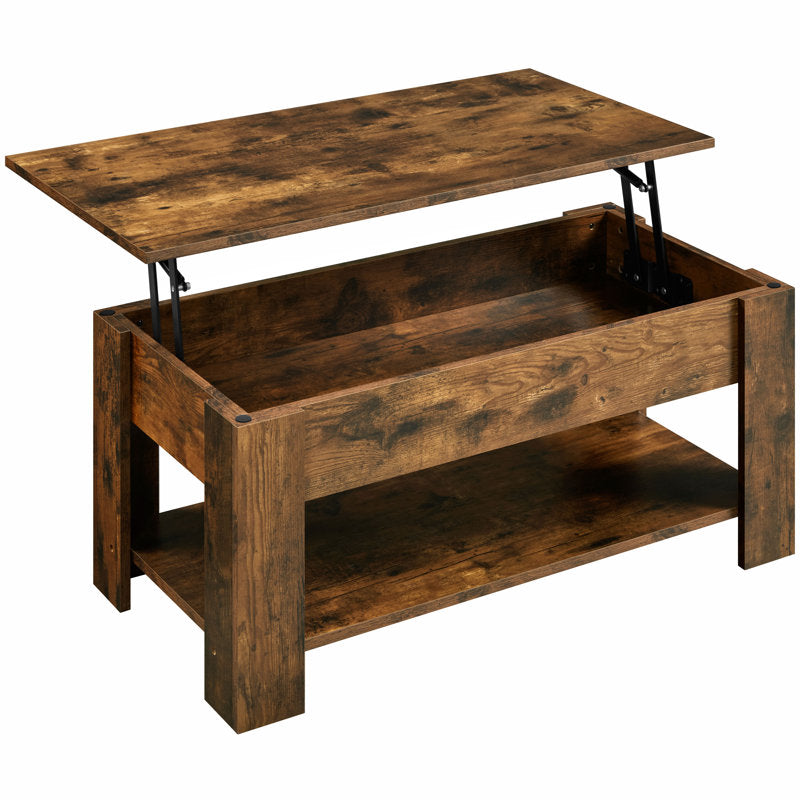 Ajeem Rectangular Lift-Top Coffee Table with Storage