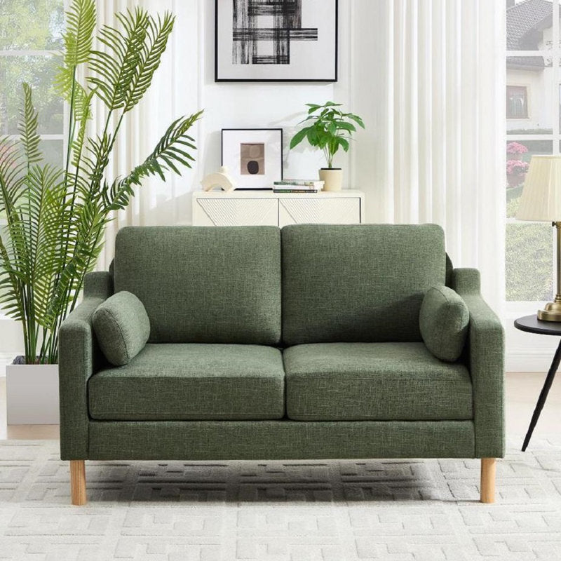 59.8" W Modern Boucle Upholstered Loveseat