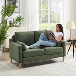 59.8" W Modern Boucle Upholstered Loveseat