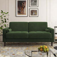 Carmelinda 62.6'' Corduroy Loveseat